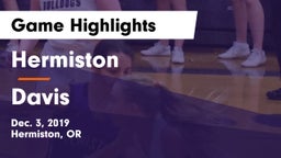 Hermiston  vs Davis  Game Highlights - Dec. 3, 2019