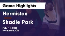 Hermiston  vs Shadle Park  Game Highlights - Feb. 11, 2020