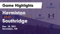 Hermiston  vs Southridge Game Highlights - Dec. 18, 2021