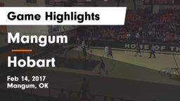 Mangum  vs Hobart  Game Highlights - Feb 14, 2017