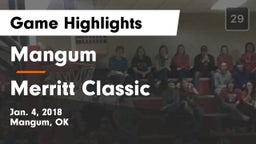 Mangum  vs Merritt Classic Game Highlights - Jan. 4, 2018