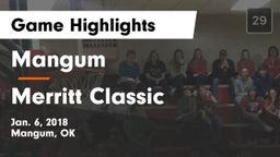 Mangum  vs Merritt Classic Game Highlights - Jan. 6, 2018