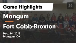 Mangum  vs Fort Cobb-Broxton  Game Highlights - Dec. 14, 2018