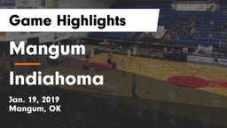 Mangum  vs Indiahoma  Game Highlights - Jan. 19, 2019