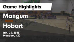 Mangum  vs Hobart  Game Highlights - Jan. 26, 2019