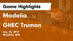 Madelia  vs GHEC Truman Game Highlights - Jan. 22, 2019