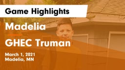 Madelia  vs GHEC Truman Game Highlights - March 1, 2021