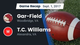 Recap: Gar-Field  vs. T.C. Williams  2017