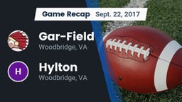 Recap: Gar-Field  vs. Hylton  2017