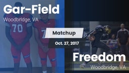Matchup: Gar-Field High vs. Freedom  2017