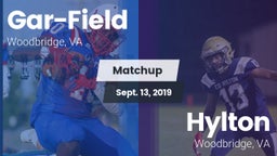 Matchup: Gar-Field High vs. Hylton  2019