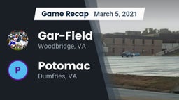 Recap: Gar-Field  vs. Potomac  2021