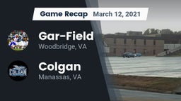 Recap: Gar-Field  vs. Colgan  2021