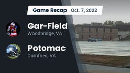 Recap: Gar-Field  vs. Potomac  2022