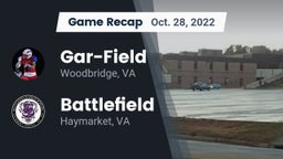 Recap: Gar-Field  vs. Battlefield  2022