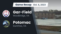 Recap: Gar-Field  vs. Potomac  2023