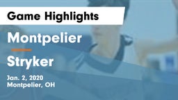 Montpelier  vs Stryker  Game Highlights - Jan. 2, 2020