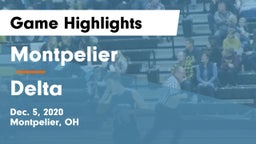 Montpelier  vs Delta  Game Highlights - Dec. 5, 2020