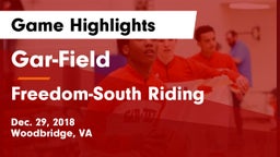 Gar-Field  vs Freedom-South Riding  Game Highlights - Dec. 29, 2018