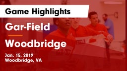 Gar-Field  vs Woodbridge  Game Highlights - Jan. 15, 2019