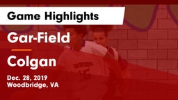 Gar-Field  vs Colgan  Game Highlights - Dec. 28, 2019