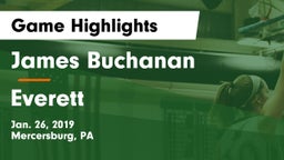 James Buchanan  vs Everett  Game Highlights - Jan. 26, 2019