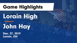 Lorain High vs John Hay Game Highlights - Dec. 27, 2019