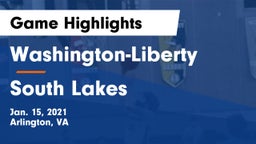 Washington-Liberty  vs South Lakes  Game Highlights - Jan. 15, 2021