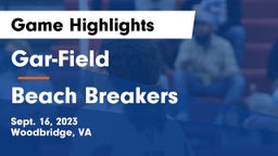 Gar-Field  vs Beach Breakers Game Highlights - Sept. 16, 2023