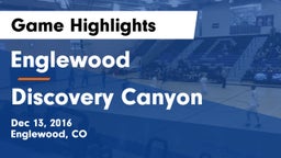 Englewood  vs Discovery Canyon  Game Highlights - Dec 13, 2016