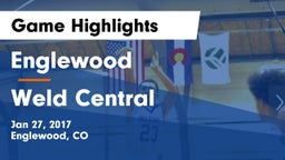 Englewood  vs Weld Central  Game Highlights - Jan 27, 2017