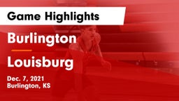 Burlington  vs Louisburg  Game Highlights - Dec. 7, 2021