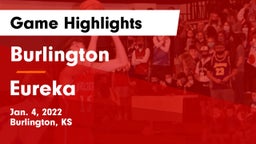 Burlington  vs Eureka  Game Highlights - Jan. 4, 2022