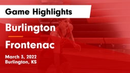 Burlington  vs Frontenac  Game Highlights - March 3, 2022