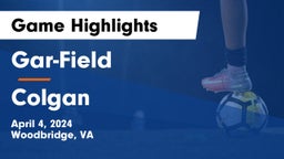 Gar-Field  vs Colgan  Game Highlights - April 4, 2024