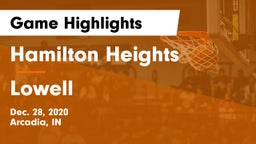 Hamilton Heights  vs Lowell  Game Highlights - Dec. 28, 2020