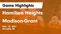 Hamilton Heights  vs Madison-Grant  Game Highlights - Nov. 13, 2021