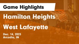 Hamilton Heights  vs West Lafayette  Game Highlights - Dec. 14, 2023