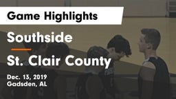 Southside  vs St. Clair County  Game Highlights - Dec. 13, 2019