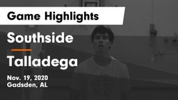 Southside  vs Talladega Game Highlights - Nov. 19, 2020