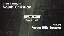 Matchup: South Christian vs. Forest Hills Eastern  2016