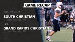 Recap: South Christian  vs. Grand Rapids Christian  2016