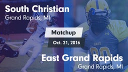 Matchup: South Christian vs. East Grand Rapids  2016