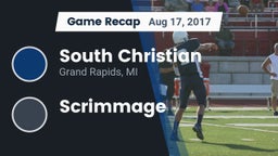 Recap: South Christian  vs. Scrimmage 2017