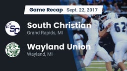 Recap: South Christian  vs. Wayland Union  2017
