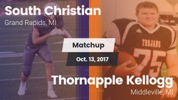 Matchup: South Christian vs. Thornapple Kellogg  2017