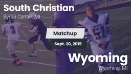 Matchup: South Christian vs. Wyoming  2019