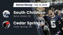 Recap: South Christian  vs. Cedar Springs  2020