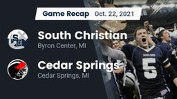 Recap: South Christian  vs. Cedar Springs  2021