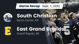 Recap: South Christian  vs. East Grand Rapids  2022